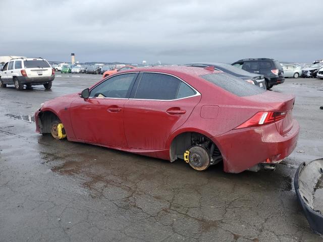 JTHBE1D23F5020751 - 2015 LEXUS IS 350 RED photo 2
