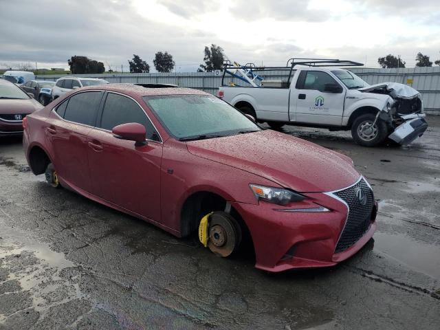 JTHBE1D23F5020751 - 2015 LEXUS IS 350 RED photo 4