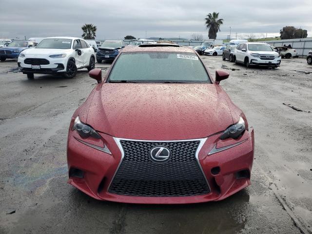 JTHBE1D23F5020751 - 2015 LEXUS IS 350 RED photo 5