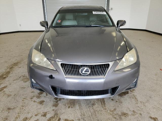 JTHBF5C27C5177247 - 2012 LEXUS IS 250 GRAY photo 5