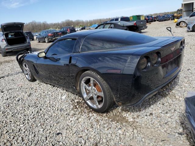 1G1YY26W595114913 - 2009 CHEVROLET CORVETTE BLACK photo 2