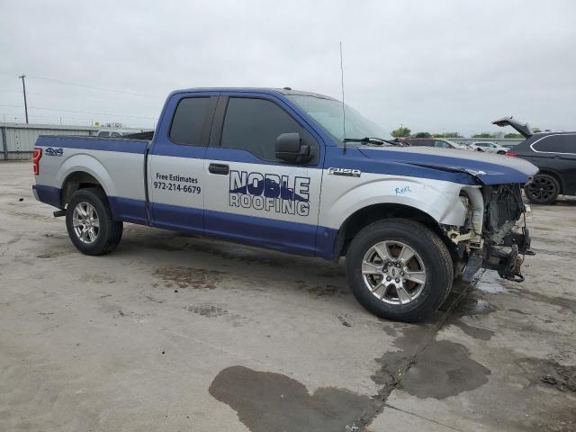 1FTFX1E56JFA09011 - 2018 FORD F150 SUPER CAB TWO TONE photo 4