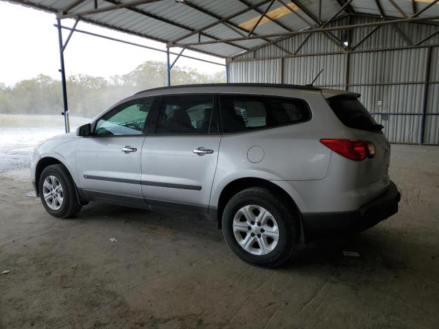 1GNER13D29S118544 - 2009 CHEVROLET TRAVERSE LS SILVER photo 2