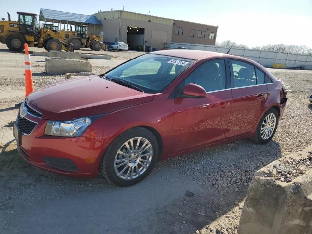 1G1PJ5SC5C7217502 - 2012 CHEVROLET CRUZE ECO RED photo 1