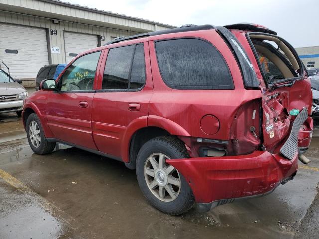 5GADS13S742175565 - 2004 BUICK RAINIER CXL MAROON photo 2