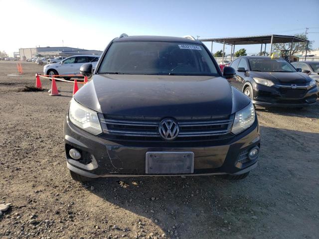 WVGAV3AX2DW607955 - 2013 VOLKSWAGEN TIGUAN S BLACK photo 5