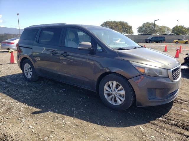 KNDMB5C13G6093164 - 2016 KIA SEDONA LX BROWN photo 4