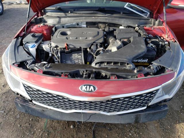 5XXGT4L3XJG215825 - 2018 KIA OPTIMA LX RED photo 11