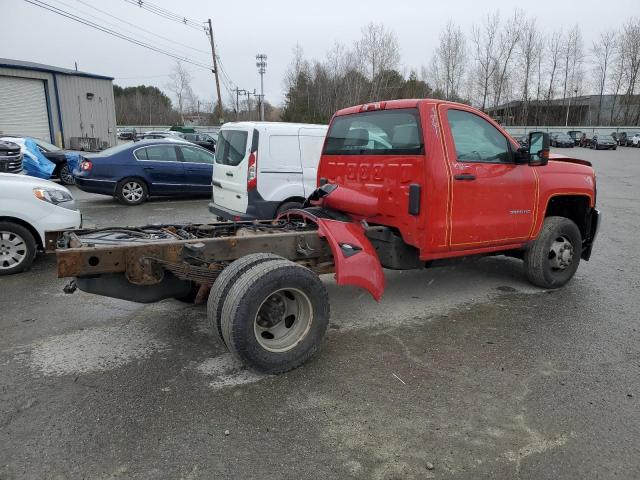 1GB3KYCG5FF563909 - 2015 CHEVROLET SILVERADO K3500 RED photo 3