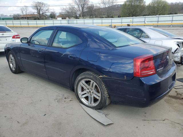 2B3KA53HX6H178170 - 2006 DODGE CHARGER R/T BLUE photo 2