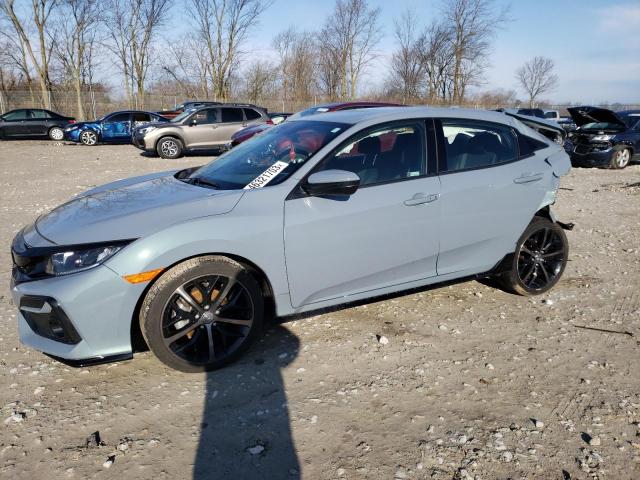 SHHFK7H46MU425703 - 2021 HONDA CIVIC SPORT 灰色 照片 1