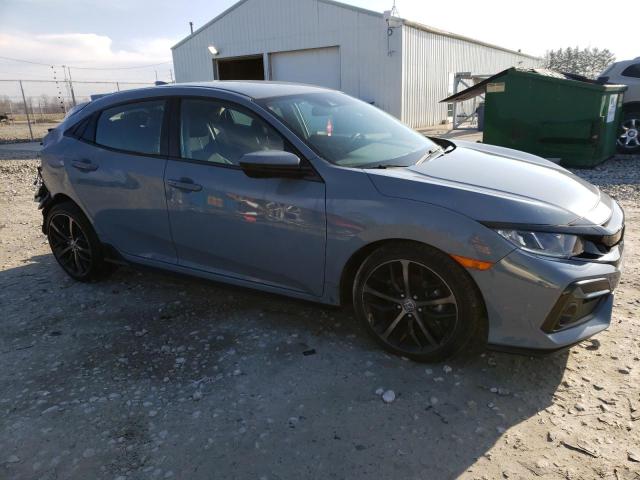 SHHFK7H46MU425703 - 2021 HONDA CIVIC SPORT 灰色 照片 4