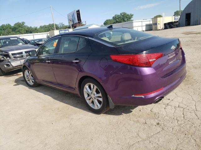 5XXGN4A78DG233888 - 2013 KIA OPTIMA EX PURPLE photo 3