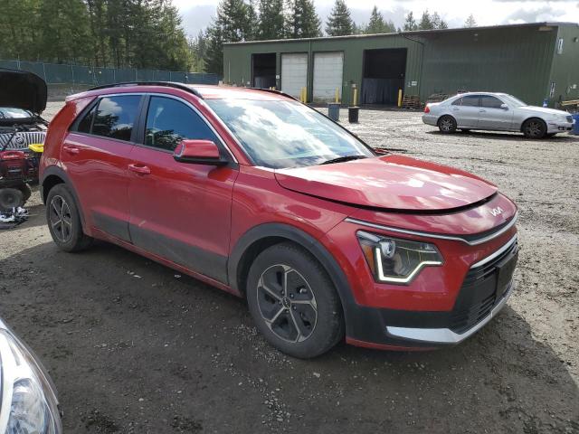 KNDCR3LE2P5038094 - 2023 KIA NIRO EX RED photo 4