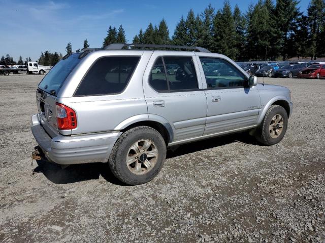 4S2DM58W514308260 - 2001 ISUZU RODEO S GRAY photo 3