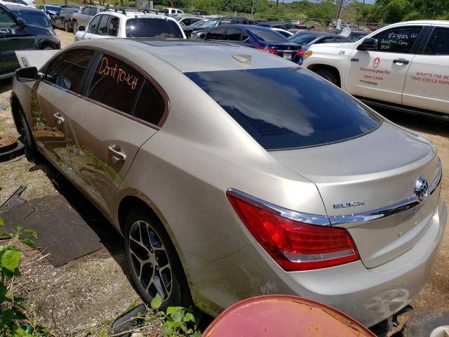 1G4G45G33GF187480 - 2016 BUICK LACROSSE SPORT TOURING TAN photo 2