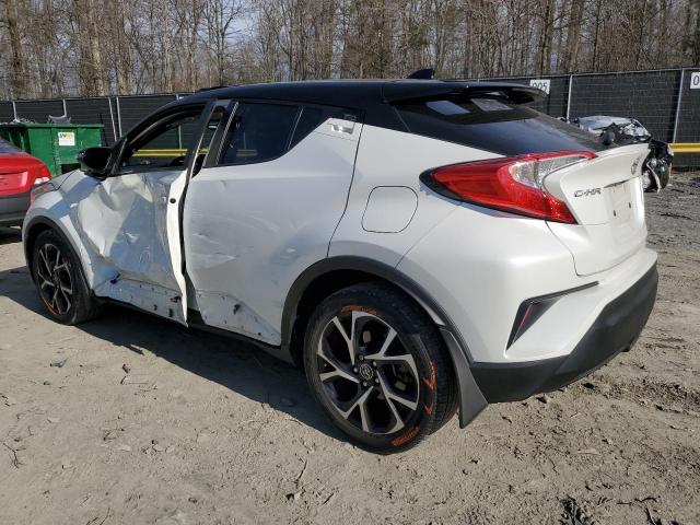 NMTKHMBX6KR096461 - 2019 TOYOTA C-HR XLE WHITE photo 2