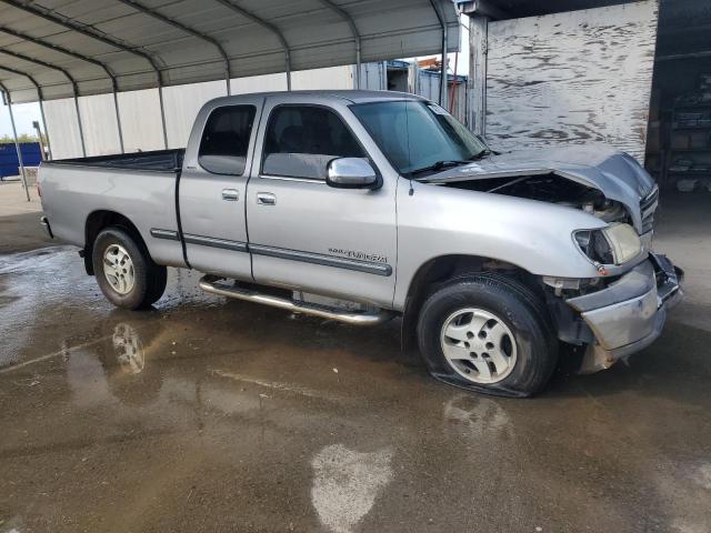 5TBRN34171S166214 - 2001 TOYOTA TUNDRA ACCESS CAB SR5 SILVER photo 4