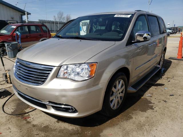 2C4RC1CG0CR384014 - 2012 CHRYSLER TOWN & COU TOURING L BEIGE photo 1