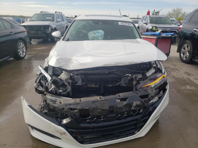 1HGCV1F59JA161161 - 2018 HONDA ACCORD EXL WHITE photo 5