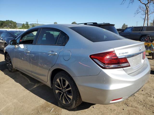 19XFB2F80FE298773 - 2015 HONDA CIVIC EX SILVER photo 2