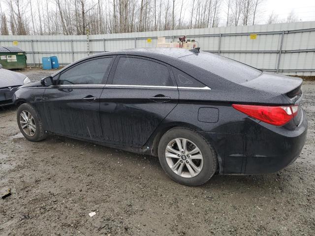 5NPEB4AC0DH689210 - 2013 HYUNDAI SONATA GLS BLACK photo 2