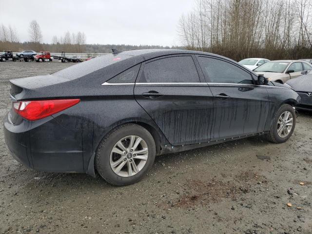 5NPEB4AC0DH689210 - 2013 HYUNDAI SONATA GLS BLACK photo 3