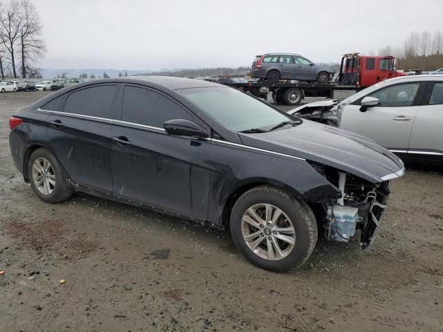 5NPEB4AC0DH689210 - 2013 HYUNDAI SONATA GLS BLACK photo 4