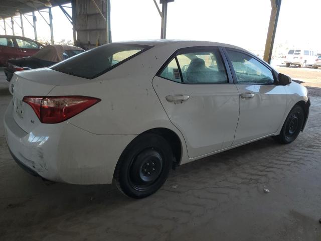5YFBURHE4JP828111 - 2018 TOYOTA COROLLA L WHITE photo 3
