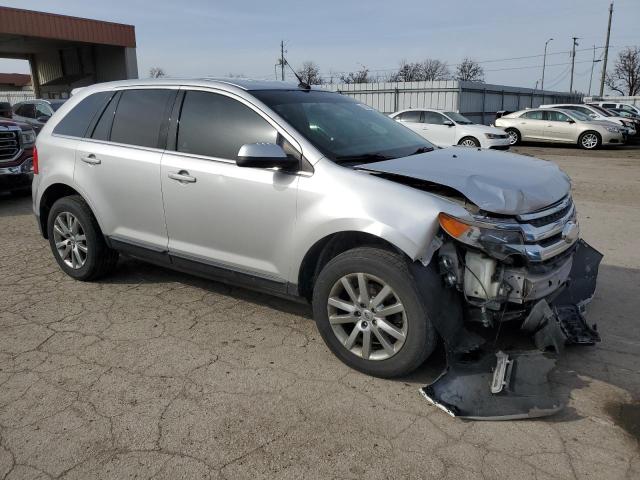 2FMDK3KC5CBA04693 - 2012 FORD EDGE LIMITED SILVER photo 4