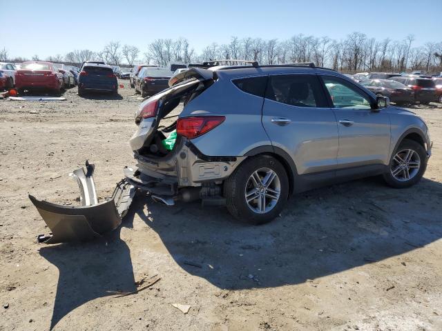 5NMZU3LB3HH003304 - 2017 HYUNDAI SANTA FE S SILVER photo 3