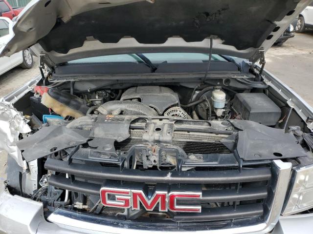 3GTP2VE34BG361609 - 2011 GMC SIERRA K1500 SLE SILVER photo 11