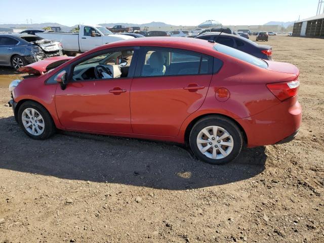 KNADM4A3XE6357788 - 2014 KIA RIO LX RED photo 2