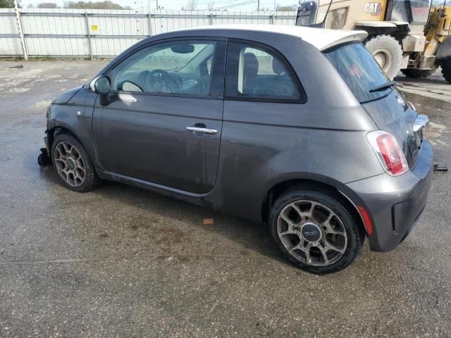 3C3CFFKH4JT465178 - 2018 FIAT 500 POP GRAY photo 2