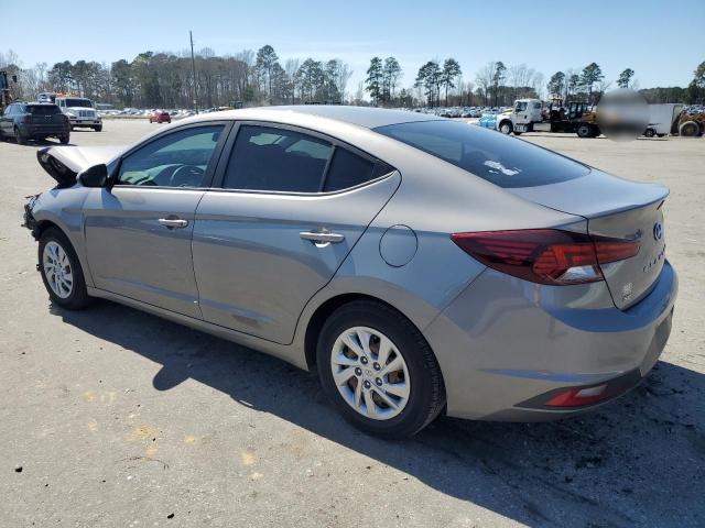 KMHD74LF5LU949136 - 2020 HYUNDAI ELANTRA SE GRAY photo 2