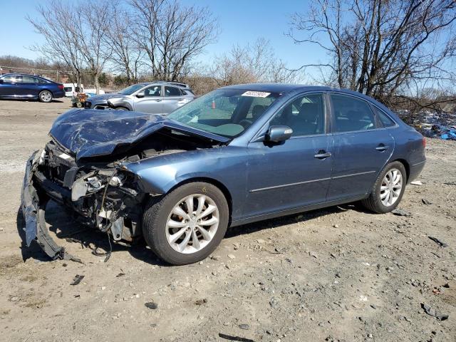 KMHFC46F58A321232 - 2008 HYUNDAI AZERA SE BLUE photo 1