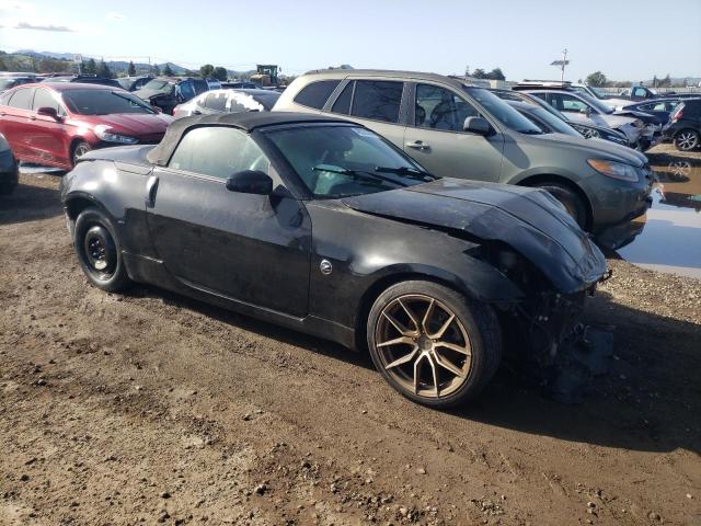 JN1AZ36A44T005351 - 2004 NISSAN 350Z ROADSTER BLACK photo 4