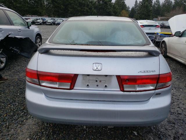 1HGCM66373A010790 - 2003 HONDA ACCORD LX SILVER photo 6