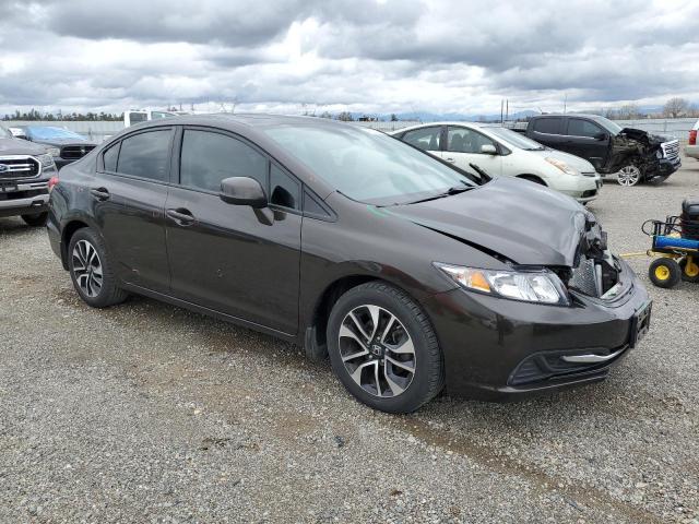 19XFB2F83DE261584 - 2013 HONDA CIVIC EX GRAY photo 4