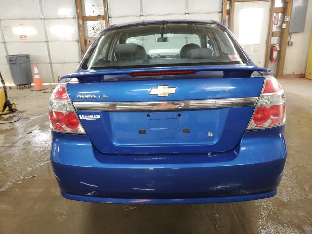 KL1TD56608B175222 - 2008 CHEVROLET AVEO BASE 蓝色 照片 6