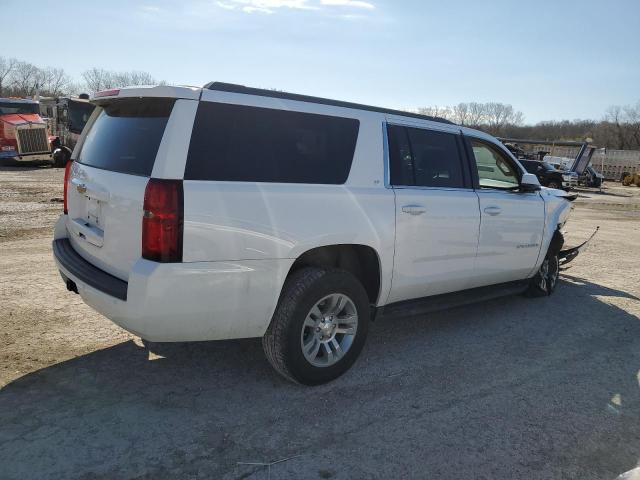 1GNSKHKC7KR170595 - 2019 CHEVROLET SUBURBAN K1500 LT WHITE photo 3