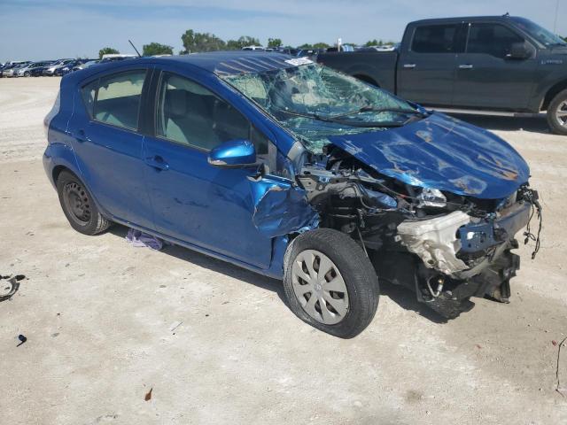 JTDKDTB31C1525718 - 2012 TOYOTA PRIUS C BLUE photo 4