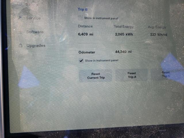 5YJSA1H18EFP58895 - 2014 TESLA MODEL S Կապույտ լուսանկար 9