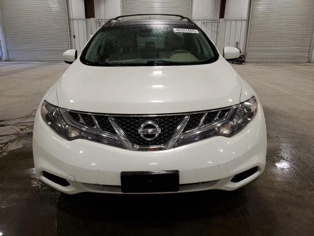 JN8AZ1MW9BW174717 - 2011 NISSAN MURANO S WHITE photo 5