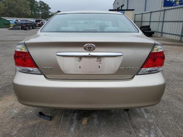 4T1BE32K45U057257 - 2005 TOYOTA CAMRY LE GOLD photo 6