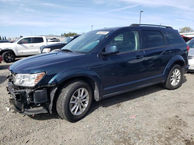 3C4PDCBG8DT736319 - 2013 DODGE JOURNEY SXT BLUE photo 1