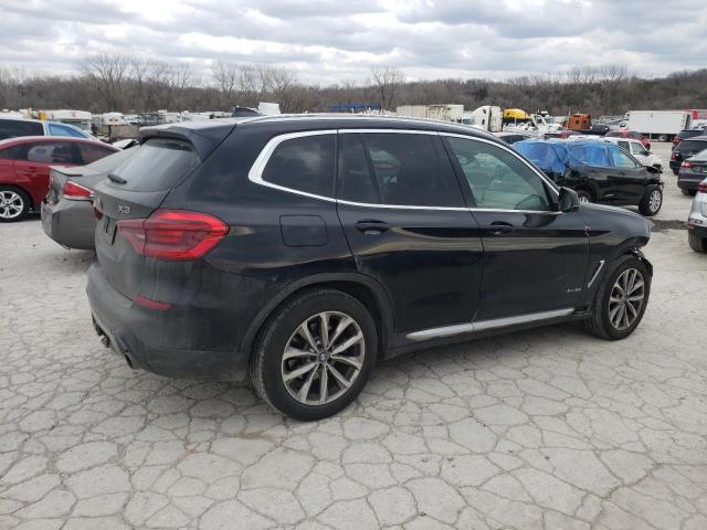 5UXTR9C56JLC80071 - 2018 BMW X3 XDRIVE30I BLACK photo 3