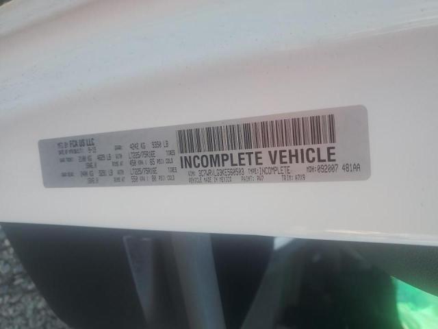 3C7WRVLG3KE560503 - 2019 DODGE PROMASTER 3500 STANDARD 白色 照片 12