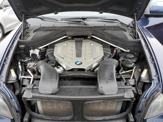 5UXFG83559LZ92268 - 2009 BMW X6 BLUE photo 12