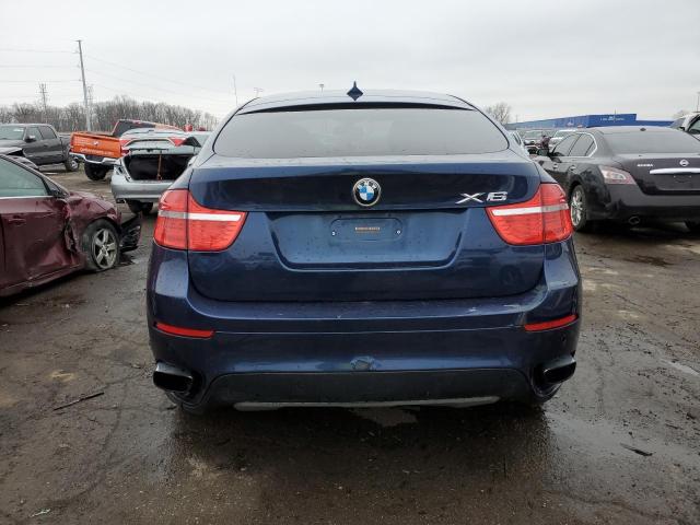 5UXFG83559LZ92268 - 2009 BMW X6 BLUE photo 6